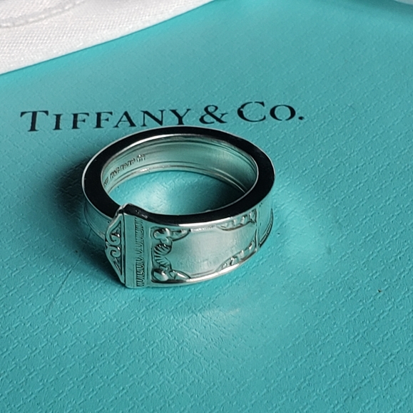 Antique 1916 Tiffany & Company Spoon Ring #16 - Picture 11 of 13